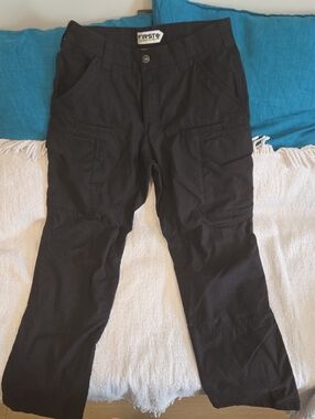 First Tactical Men’s Black Tactical Cargo Pants Size 34